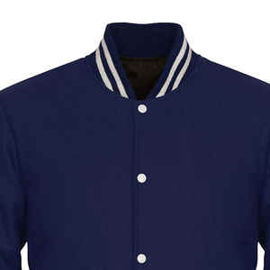 Vestes universitaires pour hommes sur mesure, prix de gros, qualité supérieure, nouveau design, matière respirante, veste de baseball style Letterman - Product Image 4