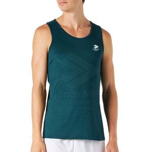 Débardeur de sport décontracté en coton 100 % tricoté, respirant et léger, grande taille, confortable et à prix abordable pour homme - Product Image 2