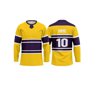 Camiseta Profesional de Hockey sobre Hielo |   Diseño Minimalista y Discreto en Negro |   Precio Directo de Fábrica - Product Image 4
