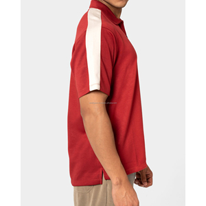 Camiseta Polo Deportiva para Hombre, Transpirable, Ligera, de Secado Rápido, Tejido Elástico, Logotipo Personalizado, Fabricante de Ropa OEM, Suministro al por Mayor - Product Image 3