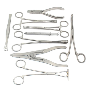 Kit d'outils professionnels de perçage corporel en acier inoxydable – Pince à ouvrir les anneaux d'oreille et de nez - Product Image 1