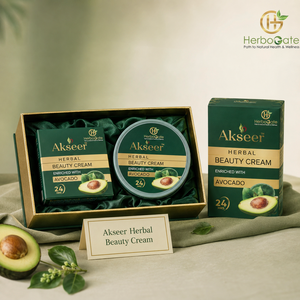 Crema de Belleza Herbal Akseer, Crema Facial Herbal Natural, Fórmula Botánica Hidratante, Cuidado Nutritivo, Textura Ligera - Product Image 3