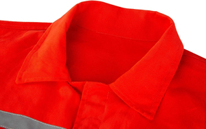 Combinaison ignifuge pour hommes, résistante au feu 300-500°C, en polyester, pour atelier et usine, haute qualité - Product Image 3