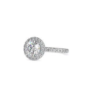 Indian Supplier Elegant Silver Plated Hip Hop <b>Iced</b> Diamond <b>Ring</b> Moissanite Sparkling Stone IGI Certified Diamond <b>Ring</b> for Unisex - Product Image 1