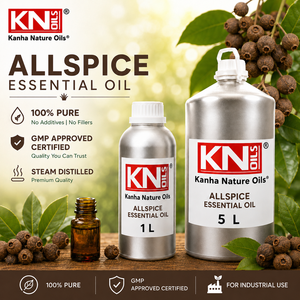 100% Pure Allspice <b>Essential</b> <b>Oil</b> Manufacturer Pimenta Officinalis High Quality Cosmetic Grade Organic Certified Bulk Exporter - Product Image 4