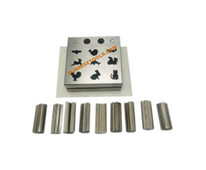 ชุดแม่พิมพ์รูปสัตว์สแตนเลส SUNTOOLS/STIPL สำหรับงานหล่อเครื่องประดับ DIY พร้อมที่ตัดแผ่นหลายรูปทรง - Product Image 2