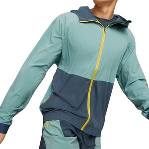 ชุดวอร์มระบายอากาศสำหรับผู้ชายเสื้อกันลมโพลีเอสเตอร์วิ่งออกกำลังกาย - Product Image 2