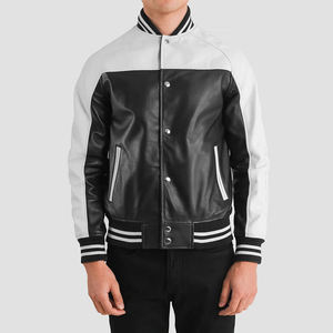 Veste universitaire personnalisée pour homme, veste de baseball, veste bomber, veste streetwear universitaire, fabricant OEM ODM en gros - Product Image 1