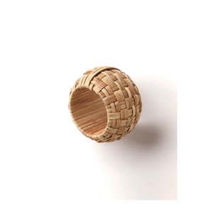 Anillo para Servilletas de Ratán Natural Tejido a Mano, Reutilizable y Ecológico, de la Mejor Calidad y Muy Solicitado, Estilo Boho - Product Image 1