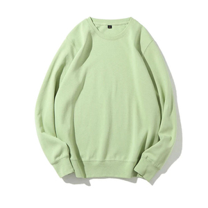 เสื้อสเวตเชิ้ตผ้าฝ้ายโอเวอร์ไซส์แบบยูนิเซ็กซ์สำหรับใส่ลำลอง เสื้อสเวตเชิ้ตผ้าฟลีซแบบสวมหัวสำหรับผู้ชาย ทรงหลวม คอกลม มีฮู้ด - Product Image 1