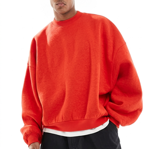 Custom <b>Men</b> <b>Pullover</b> Sweatshirt OEM Manufacturer High Quality Cotton Blend Sweatshirt Best Selling Apparel - Product Image 5