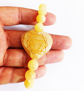 Pulsera de Cuentas de Aventurina Amarilla Metafísica Ajustable Hecha a Mano de Primera Calidad, Compre al por Mayor en AMAYRA CRYSTALS - Product Image 3