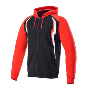 Sudadera con Capucha Unisex con Armadura para Motocicleta, Homologada por la CE, Forrada, Chaqueta Protectora de Invierno para Motociclistas, con Ventilaciones de Aire Personalizables y Fijas - Product Image 1