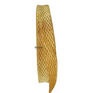 Tresse Cérémoniale Dorée Faite à la Main sur Mesure en Mylar avec Broderie – QUICK WAY INDUSTRIES Modèle QW-02-4889 - Product Image 6
