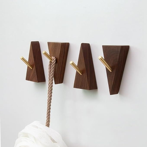 Percha de Madera Estilo Americano, Calidad Premium, Fabricantes Indios, Ecológica, Tamaño Personalizado Individual para Armario y Baño - Product Image 3