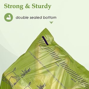 Sacchetti per Escrementi di Cane Profumati alla Lavanda, Rotoli Impermeabili per lo Smaltimento dei Rifiuti degli Animali Domestici - Product Image 1