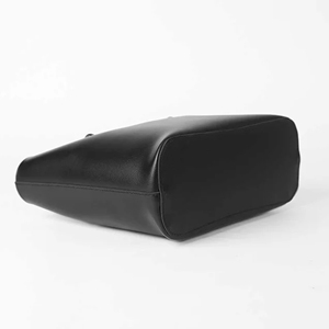 Nouveau sac fourre-tout pour femme en cuir véritable à 100 %, fermeture à glissière ouverte, grande capacité, couleurs personnalisables, logo tendance - Product Image 2