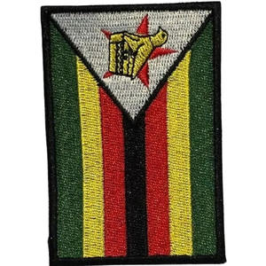 Best Quality Handmade Custom Made Embroidery <b>Patches</b> with Twill Fabric <b>Sew</b>-<b>On</b> Style Customized Colors Designs for Hats Garments - Product Image 5