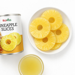 Premium Quality Best Price Hot Sale Tasty Vietnam Factory Canned Pineapple in Pineapple Juice Packed in 20oz Can - Product Image 1