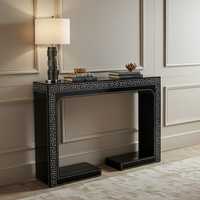 Nouvelle Arrivée Table Console Art Déco Moderne de Haute Qualité avec Incrustation Osseuse, Tiroir Forme Personnalisée, Idéale pour Salon, Vente en Gros