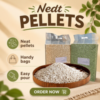 Litière pour chat en tofu écologique et biodégradable sur mesure, service OEM pour les animaleries, distributeurs en gros, importateurs, marque privée