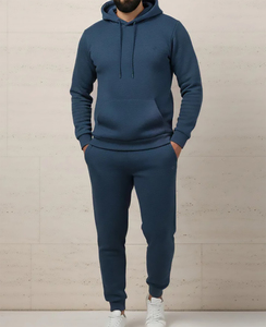 Conjunto Deportivo de Alta Calidad con Capucha de Algodón para Gimnasio y Fitness, Chándal de Lujo con Capucha de Algodón Suave para Correr - Product Image 6