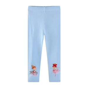 Girls Skinny Leggings Premium Cotton Stretch Fashion Outfit Supplier Kids Thermal Leggings Warm Cozy Winter Leggings - Product Image 4