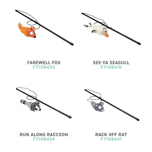 Juguetes para Gatos FuzzYard, Mapache que Corre - Product Image 2