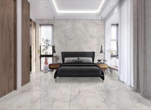 Carreaux de porcelaine brillants effet pierre de luxe 800x1600 1200x1800 750x1500mm, grandes dalles pour décoration intérieure haut de gamme - Product Image 6