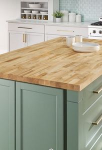 Premium Rubberwood Wood Slab <b>Table</b> Top Solid Wooden Board for DIY Furniture Kitchen Countertop - Product Image 2