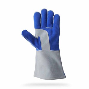 ถุงมือหนังวัวแท้สำหรับงานเชื่อม งานฮอกกี้ ป้องกันความร้อนและประกายไฟ ทนไฟ สำหรับงานก่อสร้าง - Product Image 4