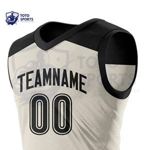 Tenue de basketball tendance, nouveau design, meilleur service, respirante, sans manches, légère, professionnelle, confortable, vêtements de sport - Product Image 6