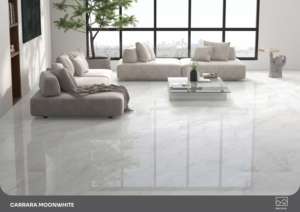 Carreaux de porcelaine brillants de qualité supérieure, format 600x1200, grand format, pour sols et murs, pour maisons de luxe, bureaux et intérieurs commerciaux. - Product Image 4