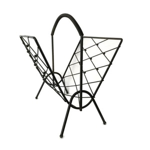 Meilleures ventes : Porte-revues vintage durable en métal et fer, organisateur de magazines pour la maison, l'hôtel et le bureau - Product Image 5