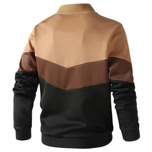 Chaqueta Bomber con Cierre para Hombre, Estilo Aviador Clásico, Ropa Exterior Informal, Resistente al Viento, Ligera, Diseño Personalizado, OEM, ODM, Venta al Por Mayor - Product Image 3