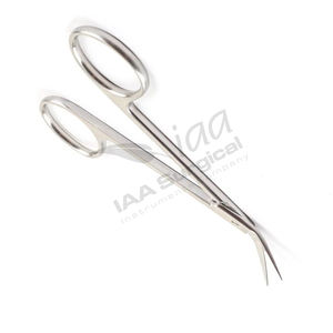 Ciseaux manuels en acier inoxydable de qualité médicale TC Gold Iris, 11,5 cm, instrument chirurgical de haute qualité, tranchant, ensemble d'instruments chirurgicaux CE - Product Image 3