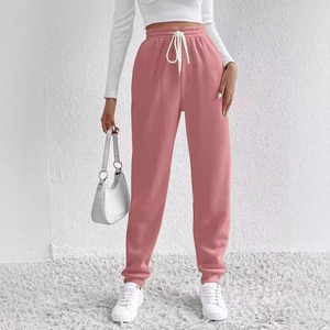 Pantalons de jogging personnalisés pour femmes, surdimensionnés, en coton French Terry, pantalons de survêtement pour femmes - Product Image 4