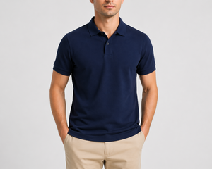 Polo Clásico para Hombre, Tejido Transpirable con Corte Moderno - Product Image 1
