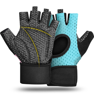 Gants de sport pour hommes, best-seller, écologiques, demi-doigts, antidérapants, confortables, respirants, pour la musculation, la gym et les activités de plein air - Product Image 2