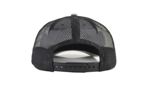 Casquette Trucker Personnalisée à 6 Panneaux en Maille Respirante avec Patch en Cuir Imprimé, Fabriquée en Usine au Vietnam, Style Adulte Léger et Sportif - Product Image 2