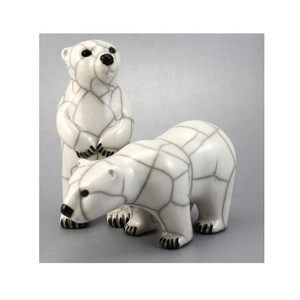 Estatuilla de oso polar Premium de alta calidad tallada en estilo animal de piedra buena relación calidad-precio - Product Image 1