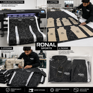 ชุดวอร์มผู้ชาย RONAL แบบสปอร์ต ซิปเต็มตัว ลายเรขาคณิต สีดำขาว แถบลาย ระบายอากาศได้ดี ทรงปกติ ใส่ได้ในฤดูใบไม้ร่วง ชุดวอร์มทรงขาบาน - Product Image 5