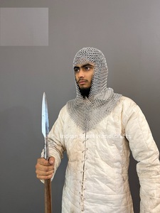 Armadura Medieval de Acero para Dama, Capa y Coif, Estilo Antiguo Moderno, Disfraz Personalizado para Cosplay SCA - Product Image 5