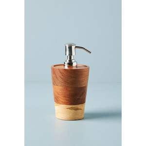 Modern Complete Bathroom <b>Accessories</b> Kit White Wooden Dispense Set for Bath & <b>Toilet</b> Supplies - Product Image 3