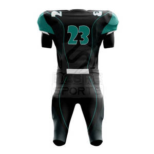 Uniforme de Fútbol Americano Profesional Personalizado, Conjunto de Jersey y Pantalones Impresos para Hombre, 100% Poliéster Resistente - Product Image 2