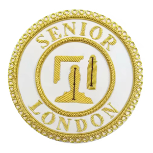 Nouveaux badges et patchs rectangulaires et triangulaires en toile légère, gaufrés et brodés, faits à la main, à coudre, OEM ODM Designer Pakistan - Product Image 1