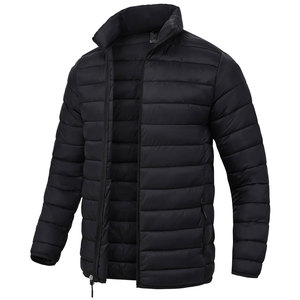 Veste d'hiver matelassée pour homme Eshel Intl, coupe ajustée, détails du tissu, prix direct usine, faible MOQ, livraison mondiale, services OEM - Product Image 4