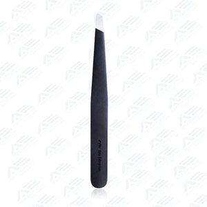 Stainless Steel Eyelash and Eyebrow Extension <b>Tools</b> for Precision Makeup Application Anti-Static Curved Eyebrow Tweezers - Product Image 2