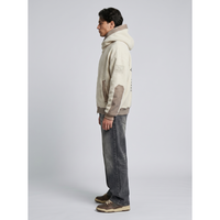 Herren Dicke Polyester Lange Übergroße Ninja-Kapuzenjacke Winddichte Techwear Polartec Fleece-Jacke mit Sherpa-Futter Streetwear OEM Private Label