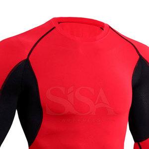 Camisetas de Compresión Personalizadas de Primera Calidad para Hombre, Ropa Deportiva Transpirable, Ecológica, de Secado Rápido y Manga Larga - Product Image 3